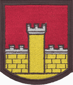 Znak Krajského vojenského velitelství Praha  (pro hlavní město Praha)